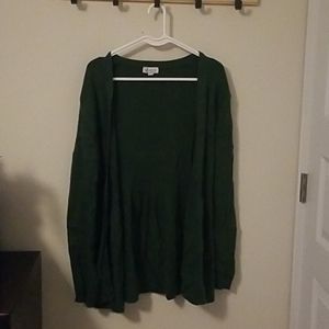 Green Cardigan